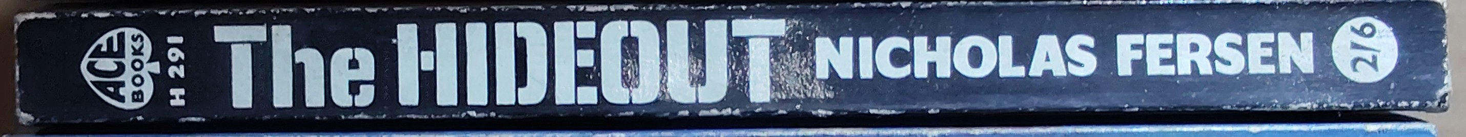 Nicholas Fersen  THE HIDEOUT spine of book image