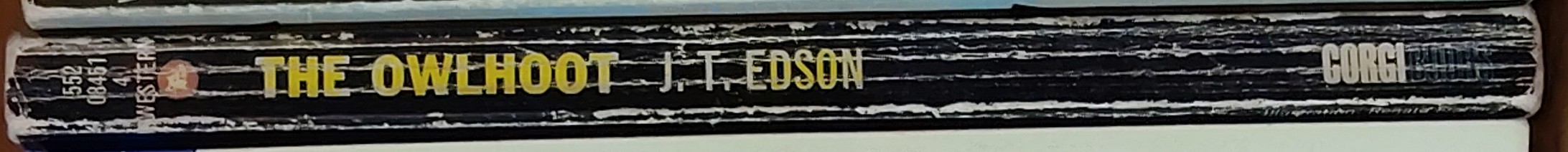 J.T. Edson  THE OWLHOOT spine of book image