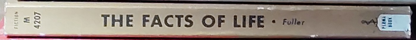 Roger Fuller  THE FACTS OF LIFE (Film tie-in) spine of book image