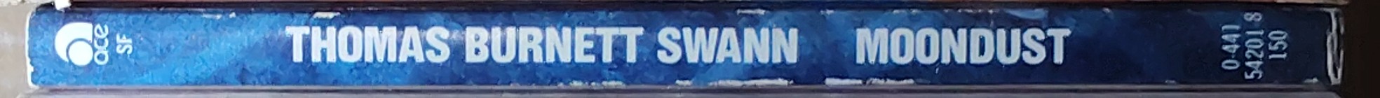 Thomas Burnett Swann  MOONDUST spine of book image