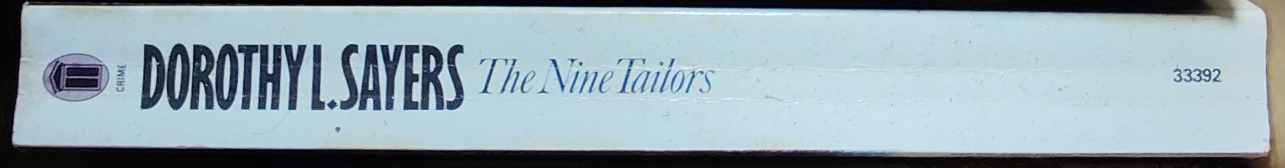 Dorothy L. Sayers  THE NINE TAILORS spine of book image