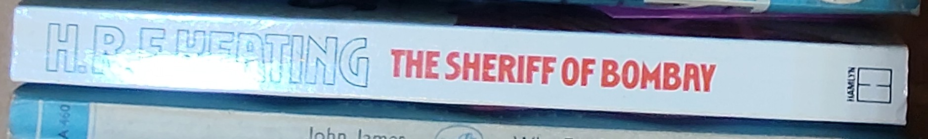 H.R.F. Keating  THE SHERIFF OF BOMBAY spine of book image