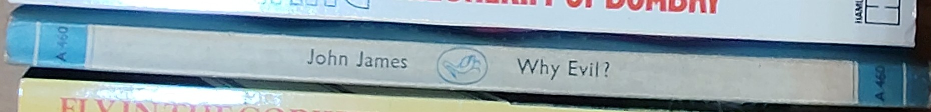 John James  WHY EVIL? A Biblical Approach spine of book image