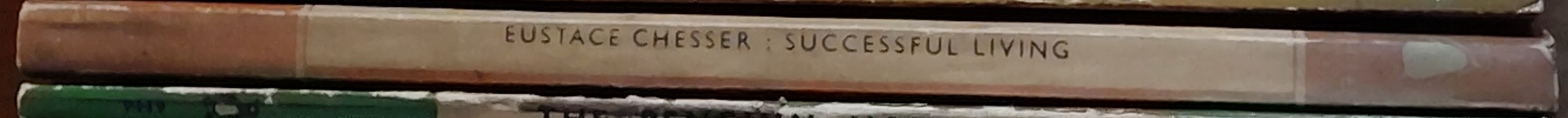 Eustace Chesser  SUCCESSFUL LIVING spine of book image