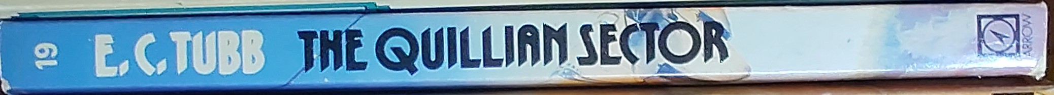 E.C. Tubb  THE QUILLIAN SECTOR spine of book image