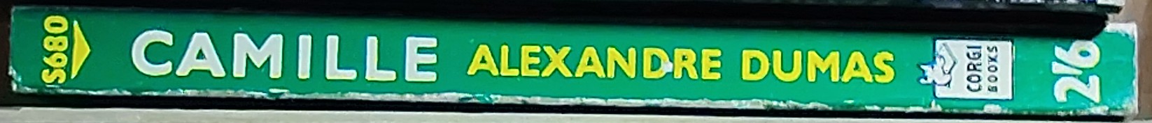 Alexandre Dumas  CAMILLE spine of book image