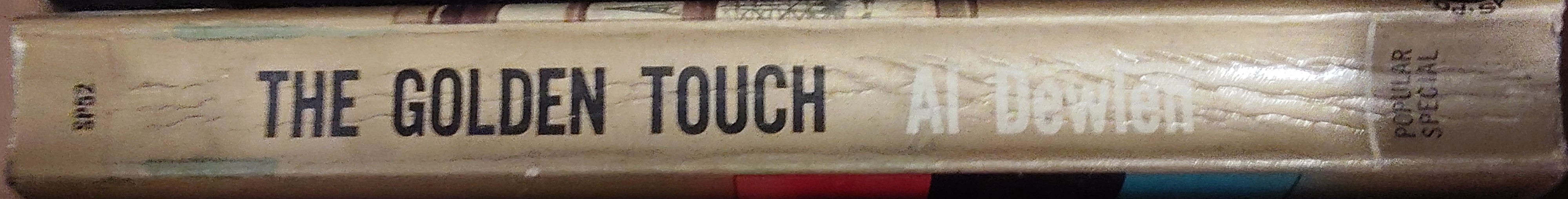 Al Dewlen  THE GOLDEN TOUCH spine of book image