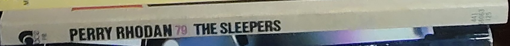 William Voltz  #79 THE SLEEPERS spine of book image