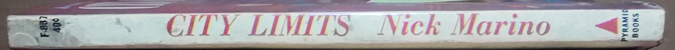 Nick Marino  CITY LIMITS spine of book image