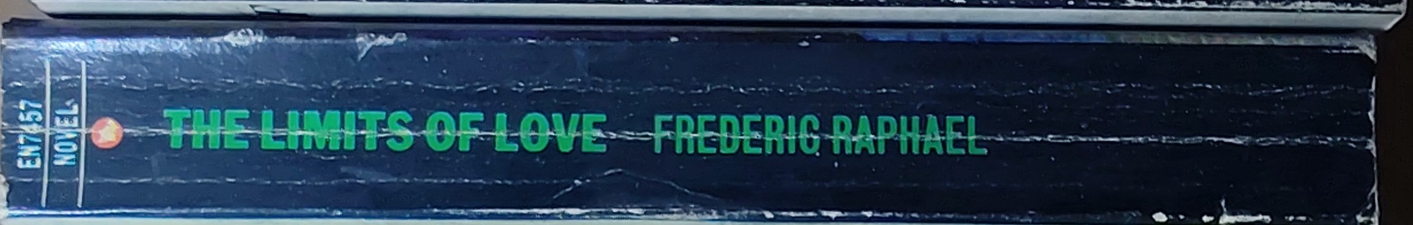 Frederic Raphael  THE LIMITS OF LOVE spine of book image