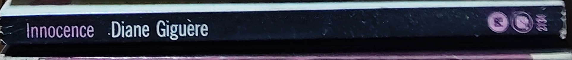 Diane Giguere  INNOCENCE spine of book image