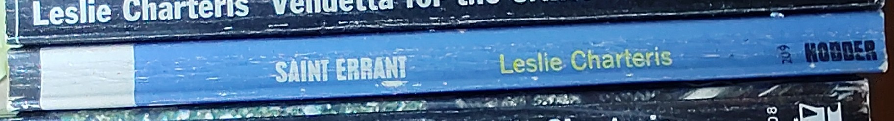 Leslie Charteris  SAINT ERRANT spine of book image