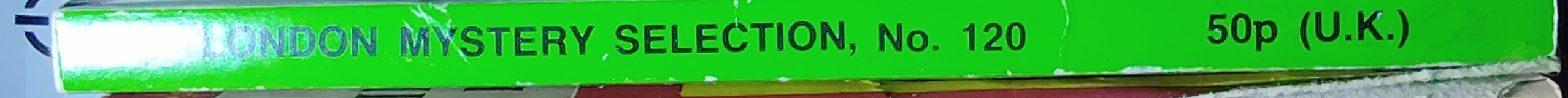 Various   LONDON MYSTERY SELECTION, Volume.8, No.120, March 1979 spine of book image