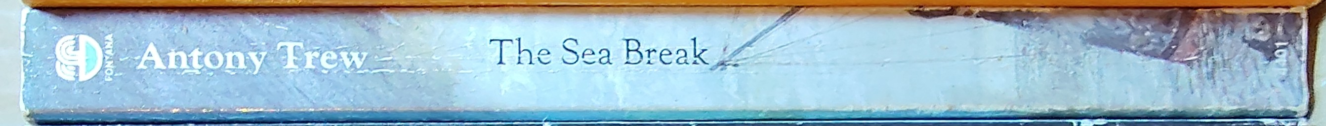 Antony Trew  THE SEA BREAK spine of book image
