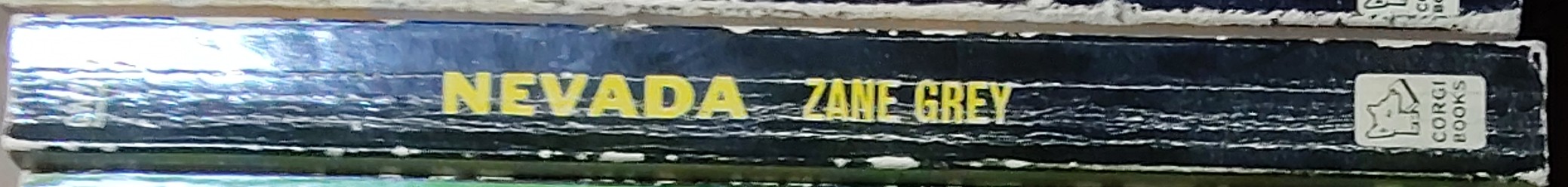 Zane Grey  NEVADA spine of book image
