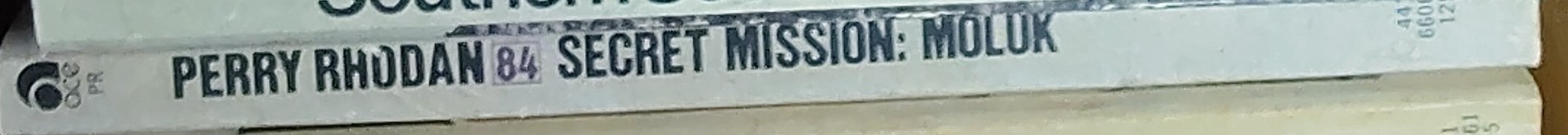 William Voltz  #84 SECRET MISSION: MOLUK spine of book image