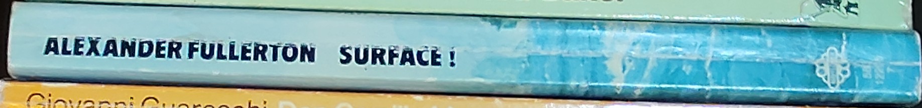 Alexander Fullerton  SURFACE! spine of book image