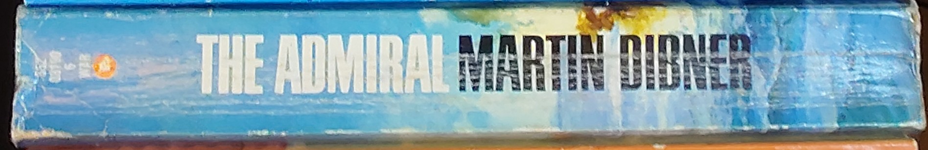 Martin Dibner  THE ADMIRAL spine of book image