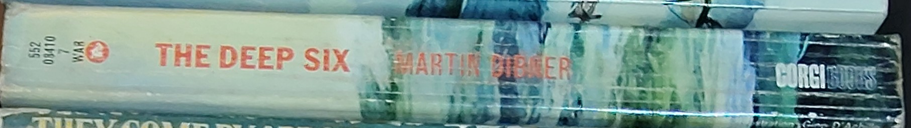 Martin Dibner  THE DEEP SIX spine of book image