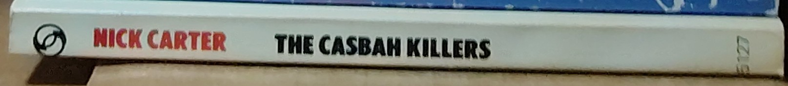 Nick Carter  THE CASBAH KILLERS spine of book image