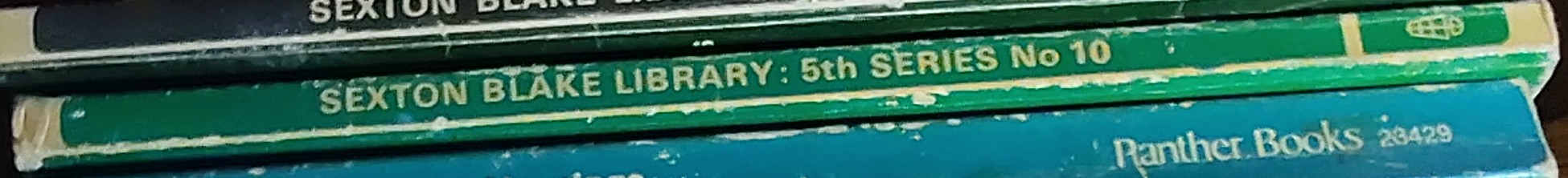 Peter Saxon  VENGEANCE IS OURS! (Sexton Blake) spine of book image