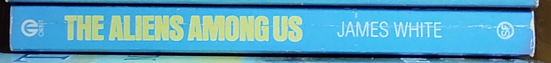 James White  THE ALIENS AMONG US spine of book image