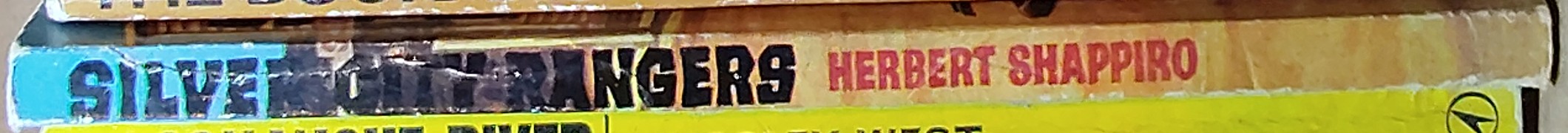 Herbert Shappiro  SILVER CITY RANGERS spine of book image