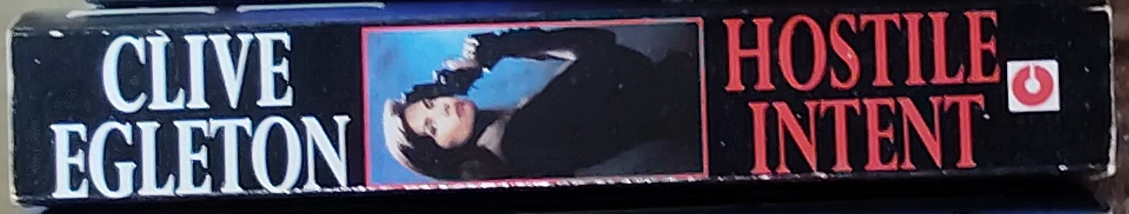 Clive Egleton  HOSTILE INTENT spine of book image