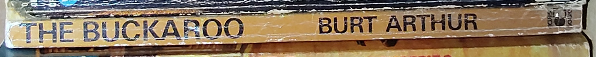 Burt Arthur  THE BUCKAROO spine of book image