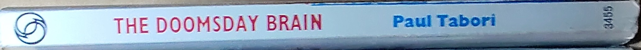 Paul Tabori  THE DOOMSDAY BRAIN spine of book image