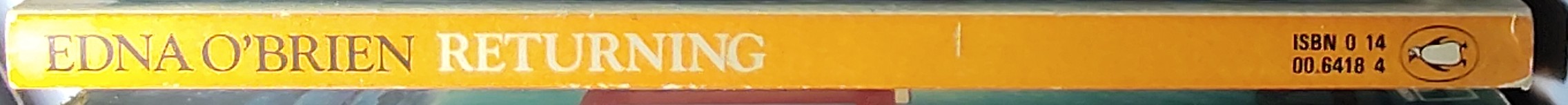 Edna O'Brien  RETURNING spine of book image