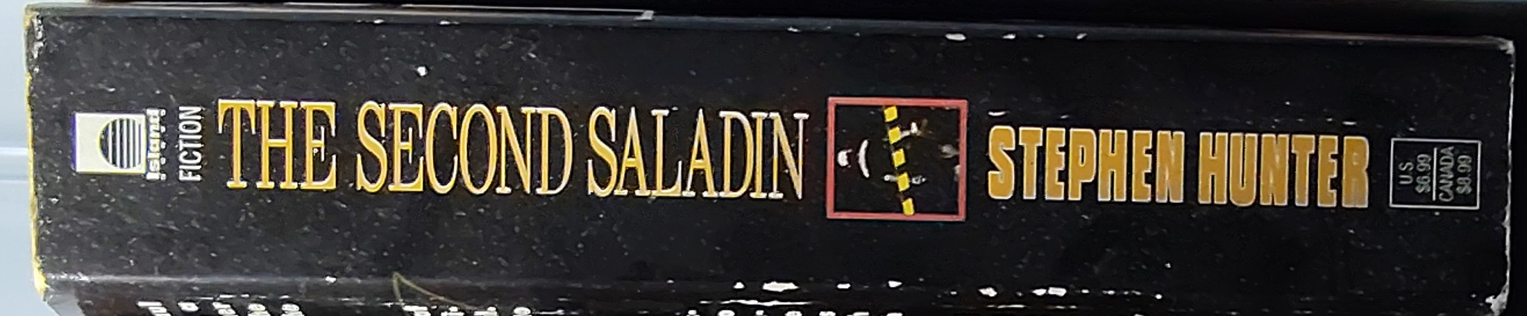 Stephen Hunter  THE SECOND SALADIN spine of book image