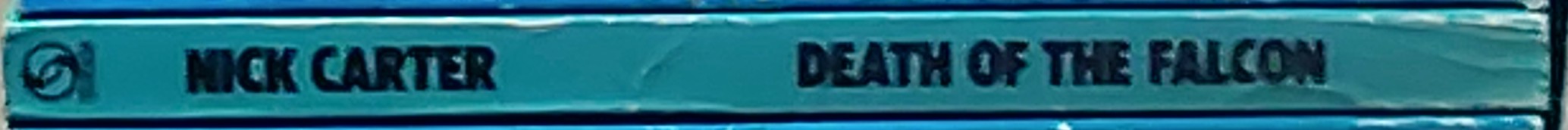 Nick Carter  DEATH OF THE FALCON spine of book image