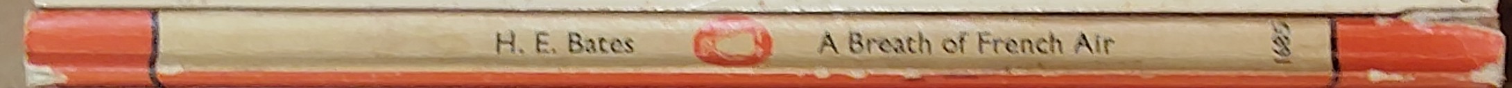 H.E. Bates  A BREATH OF FRENCH AIR spine of book image