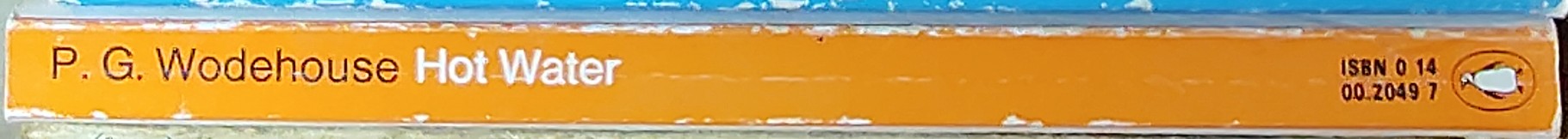 P.G. Wodehouse  HOT WATER spine of book image