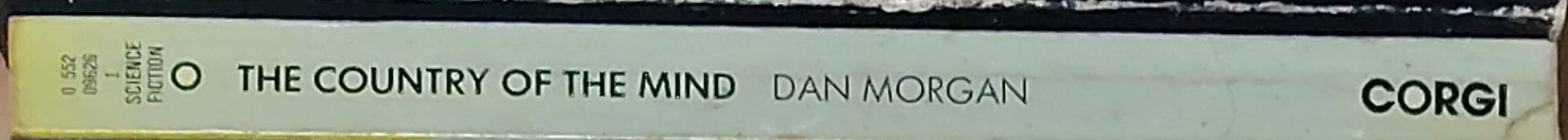 Dan Morgan  THE COUNTRY OF THE MIND spine of book image