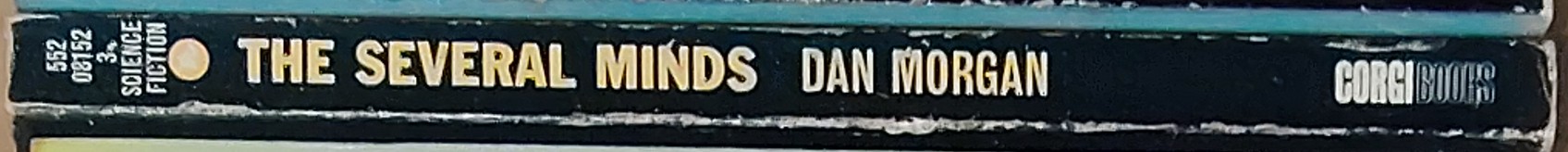 Dan Morgan  THE SEVERAL MINDS spine of book image