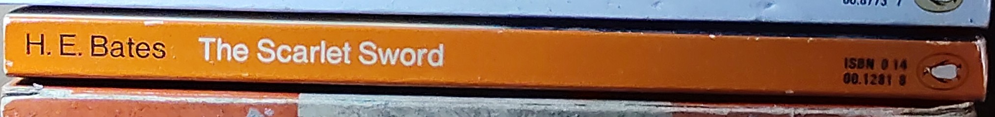 H.E. Bates  THE SCARLET SWORD spine of book image