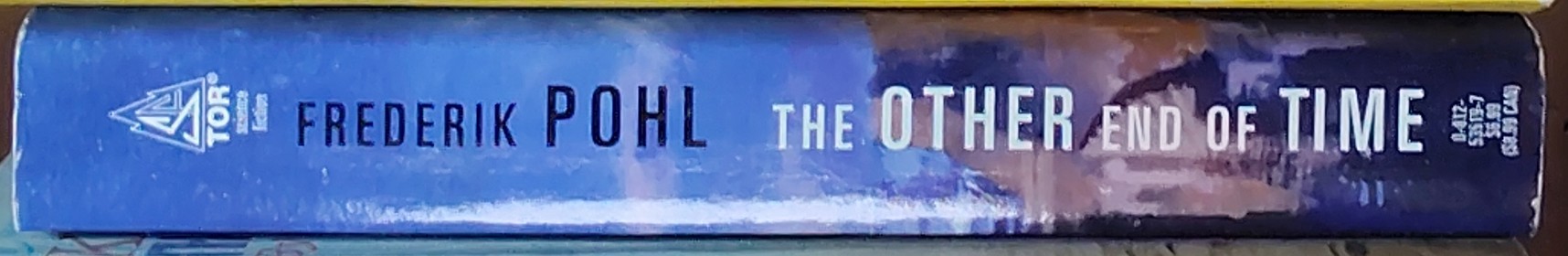 Frederik Pohl  THE OTHER END OF TIME spine of book image
