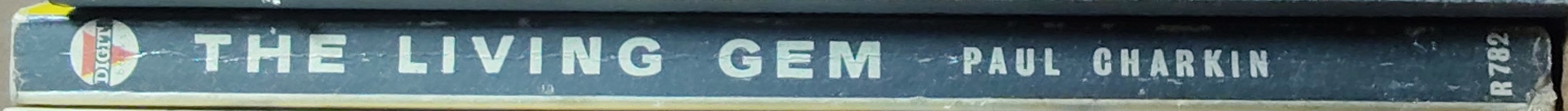 Paul Charkin  THE LIVING GEM spine of book image