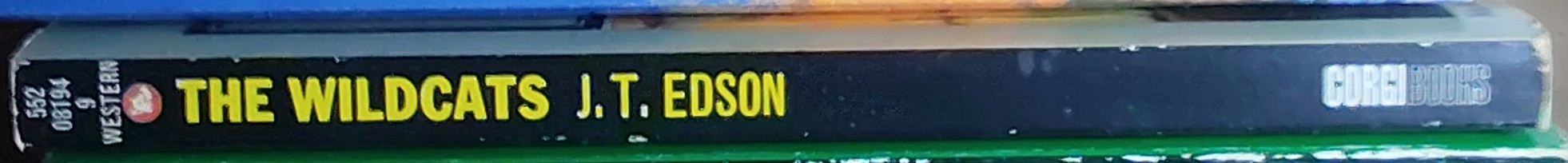 J.T. Edson  THE WILDCATS spine of book image