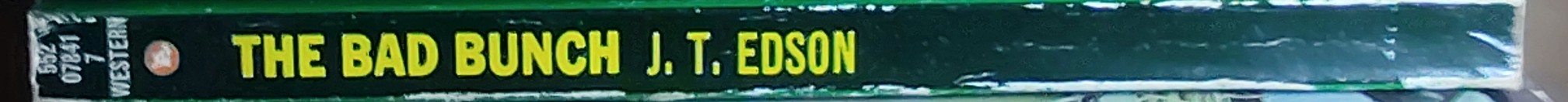 J.T. Edson  THE BAD BUNCH spine of book image