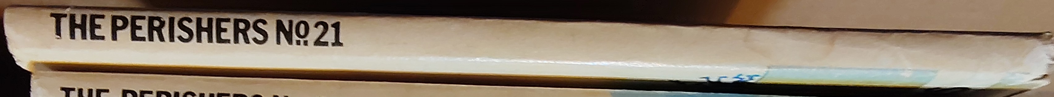 Maurice Dodd  THE PERISHERS No.21 spine of book image
