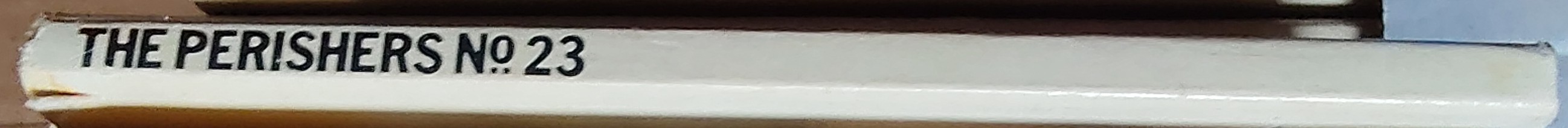 Maurice Dodd  THE PERISHERS No.23 spine of book image