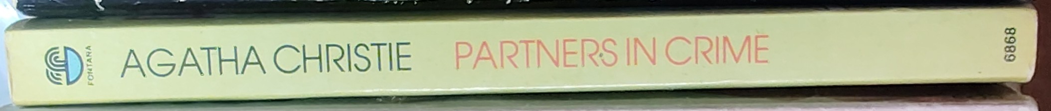 Agatha Christie  PARTNERS IN CRIME (LWT) spine of book image