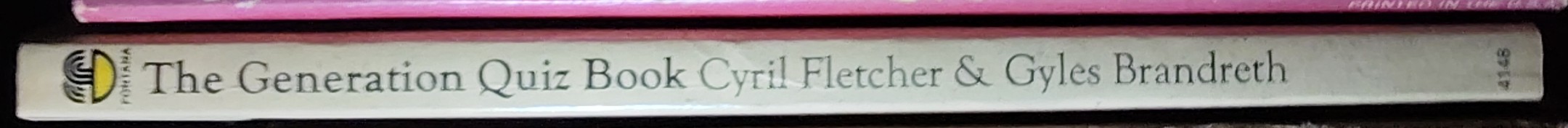 
\ THE GENERATION QUIZ BOOK  spine of book image