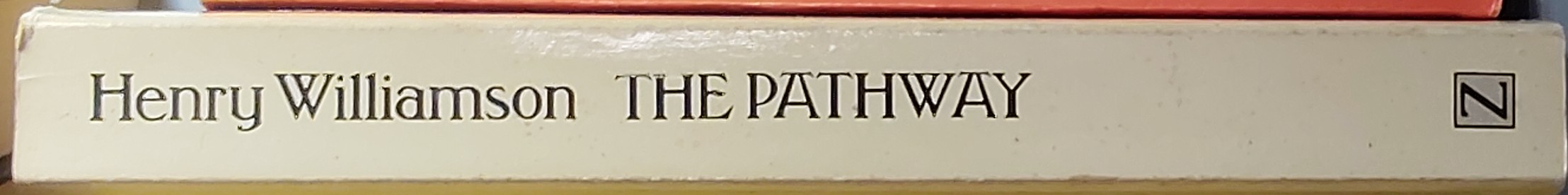 Henry Williamson  THE PATHWAY spine of book image