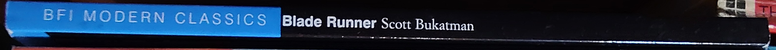 Scott Bukatman  BLADE RUNNER spine of book image
