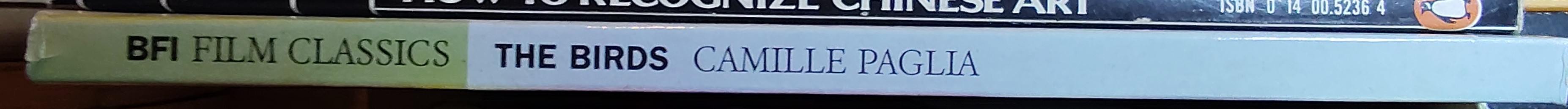 Camille Paglia  THE BIRDS spine of book image