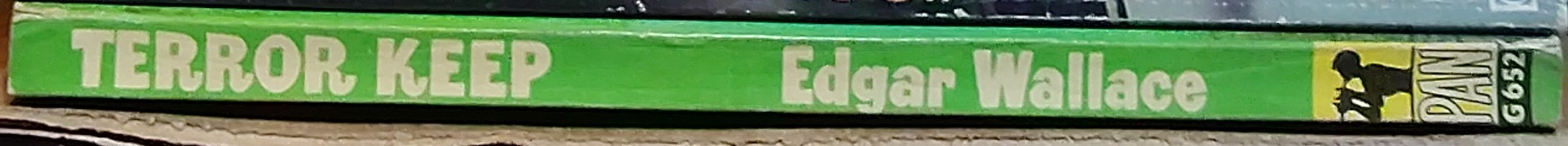Edgar Wallace  TERROR KEEP spine of book image